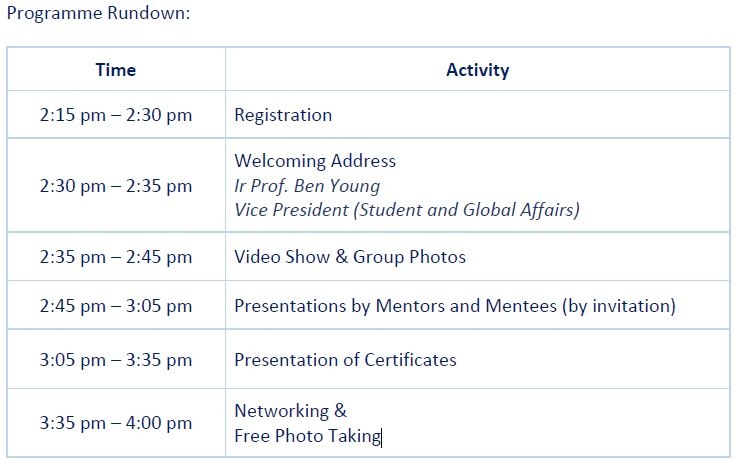 PolyU Junior Researcher Mentoring Programme 2022